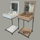 Multi Purpose Movable Makeup Table - myhomestore.com.pk