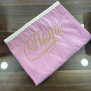 Personalized Embroidery Velvet Prayer Mat - myhomestore.com.pk