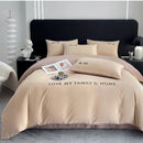 Embroidery Duvet Set (Love My Family & Home) - myhomestore.com.pk