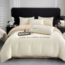 Embroidery Duvet Set (Love My Family & Home) - myhomestore.com.pk