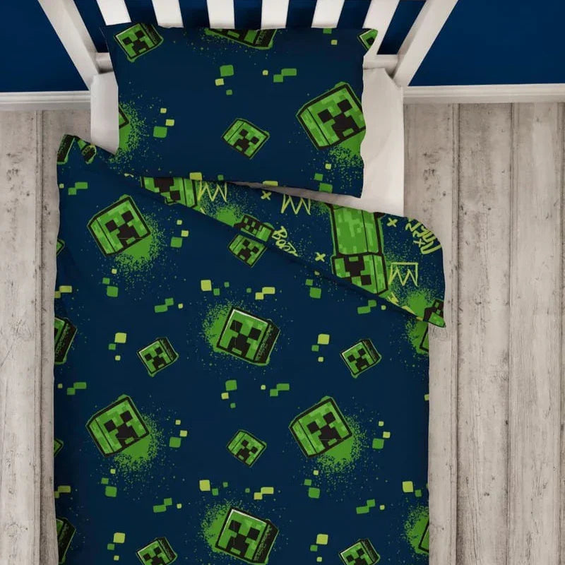 Glow-Inspired Gaming Style Kids Bed-sheet