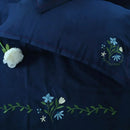 Midnight Garden Embroidered Bedding