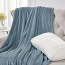 Soft Flannel Fleece Blanket In Sky