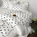 Polka Dots Printed Bedding Duvet Set