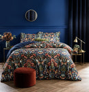 Enchanted Forest Velvet Bedsheet | Luxury Nature-Inspired Bedding