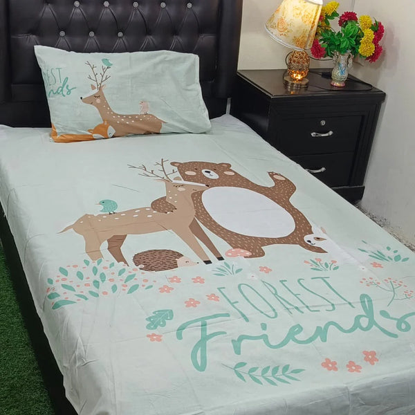 Forest Friends kids Bed-sheet