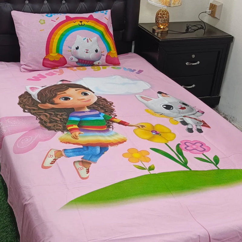 Sweet Dream Fairy Kids Bed-Sheet