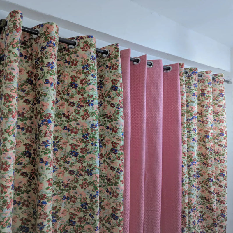Desert Horizon Printed Cotton Duck Curtains