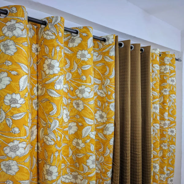 Artisan Stripe Cotton Duck Curtains