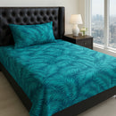 Palm Leaf Pattern Bed Sheet