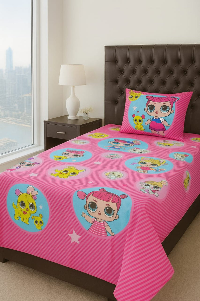 Lol Surprise Bedsheet For Kids