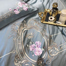 Royal Rose French Style Embroidery Duvet Set