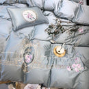 Royal Rose French Style Embroidery Duvet Set