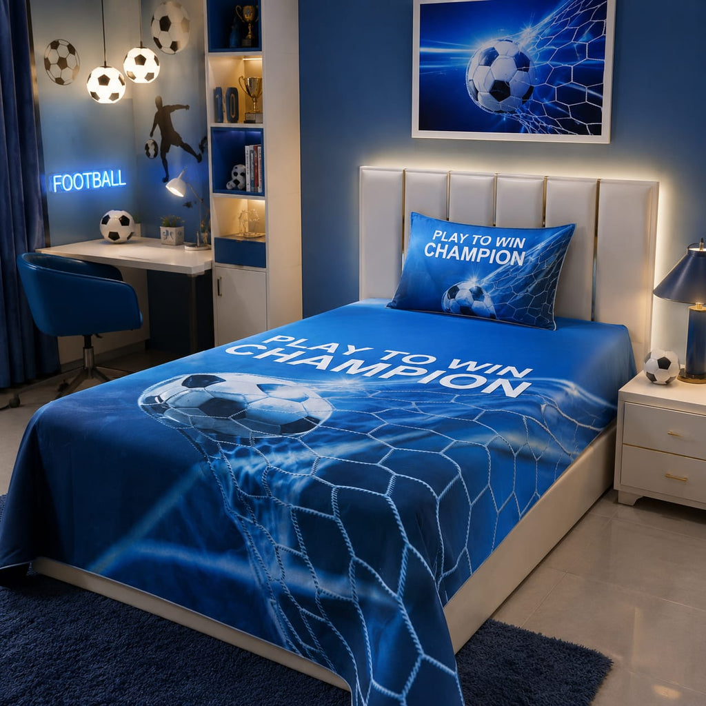 Play to Win Champion Kids Bed-sheet