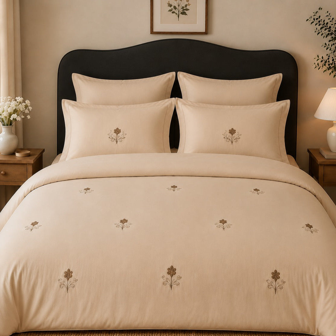 Embroidered Premium Bedding Set