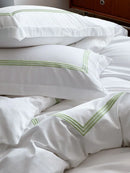 New Embroidered Luxury Baratta Stitch Tetra Line Duvet Set