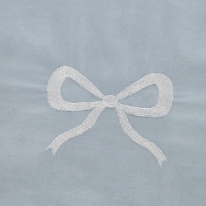 Bow Embroidered Bedsheet