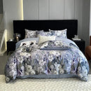 Vintage French Style Rose Printed Bedding Duvet Set
