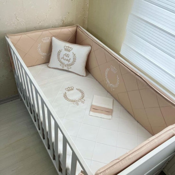 Beige Baby cot set