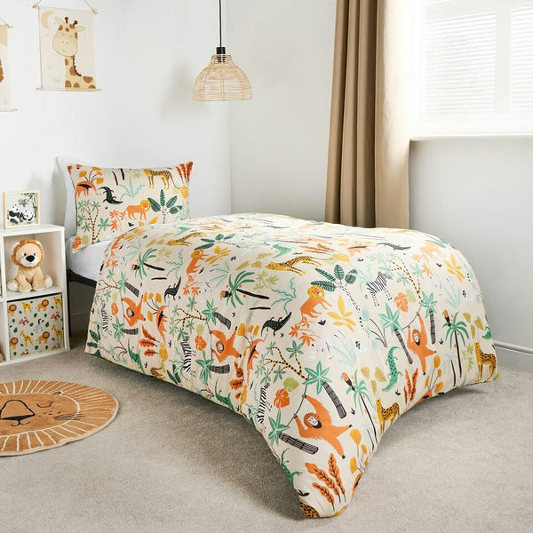 Safari Printed Bedsheet (3pcs)