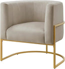 Armchair with Metal Frame - myhomestore.com.pk