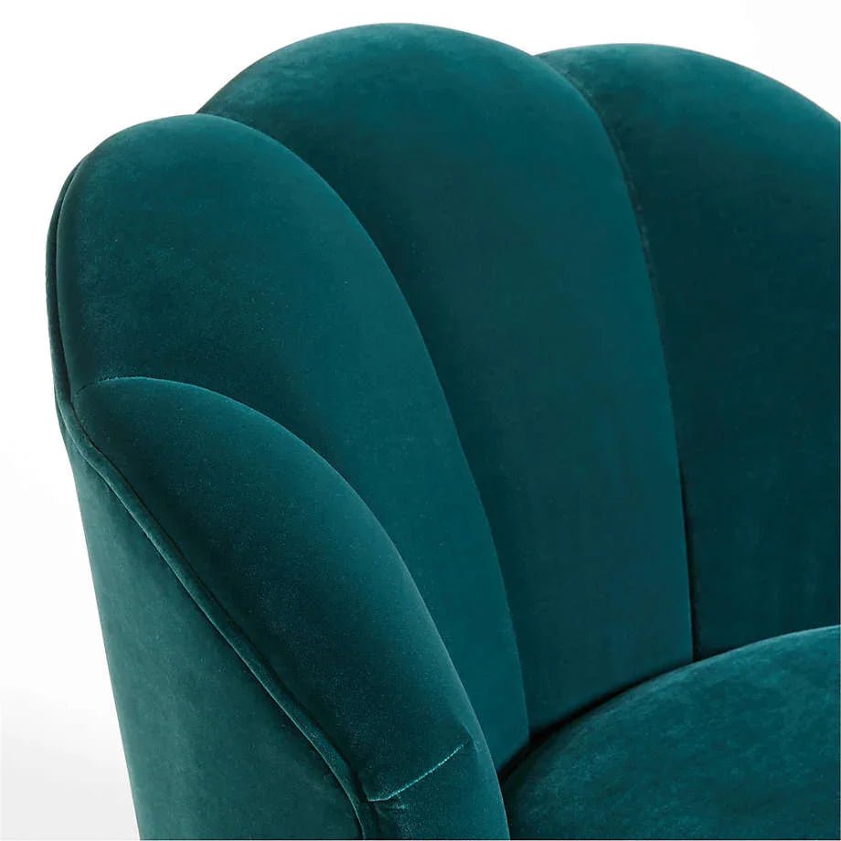 Avery Dusty Mauve Velvet Chair - myhomestore.com.pk