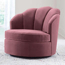 Avery Dusty Mauve Velvet Chair - myhomestore.com.pk
