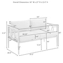 Chair Set, Patio Chairs for Conversation - myhomestore.com.pk