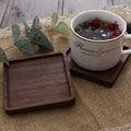 2pcs Wooden Coaster Set, Tea Coasters, Coffee Mats (pack of 2)