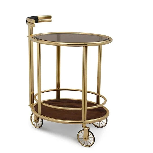 Round Steel Cart