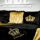 Baby Cot Set Black with Gold - myhomestore.com.pk