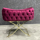 Baby Cradle and Round Puff Velvet Tufted Bassinet - myhomestore.com.pk