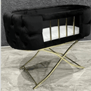 Baby Velvet Tufted Bassinet - myhomestore.com.pk