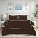 Baratta Comforter Set (Brown with White Bratta Stitch) - myhomestore.com.pk