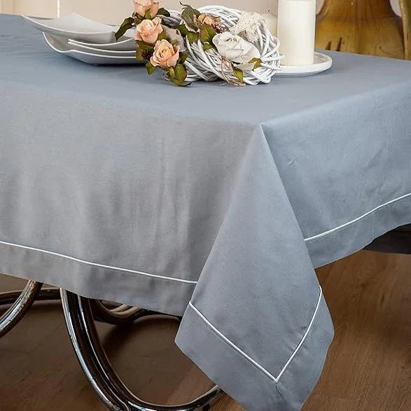 Baratta Embroidered Cotton Table Cover - myhomestore.com.pk