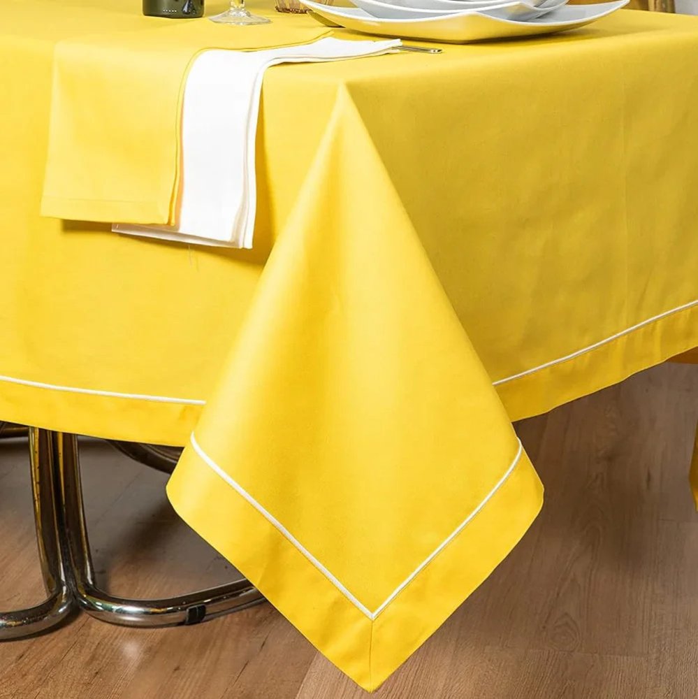 Baratta Embroidered Cotton Table Cover - myhomestore.com.pk