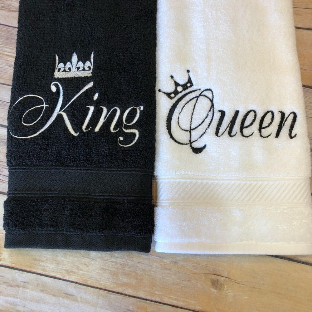 Bath Towel Embroidered Pack of 2 - myhomestore.com.pk