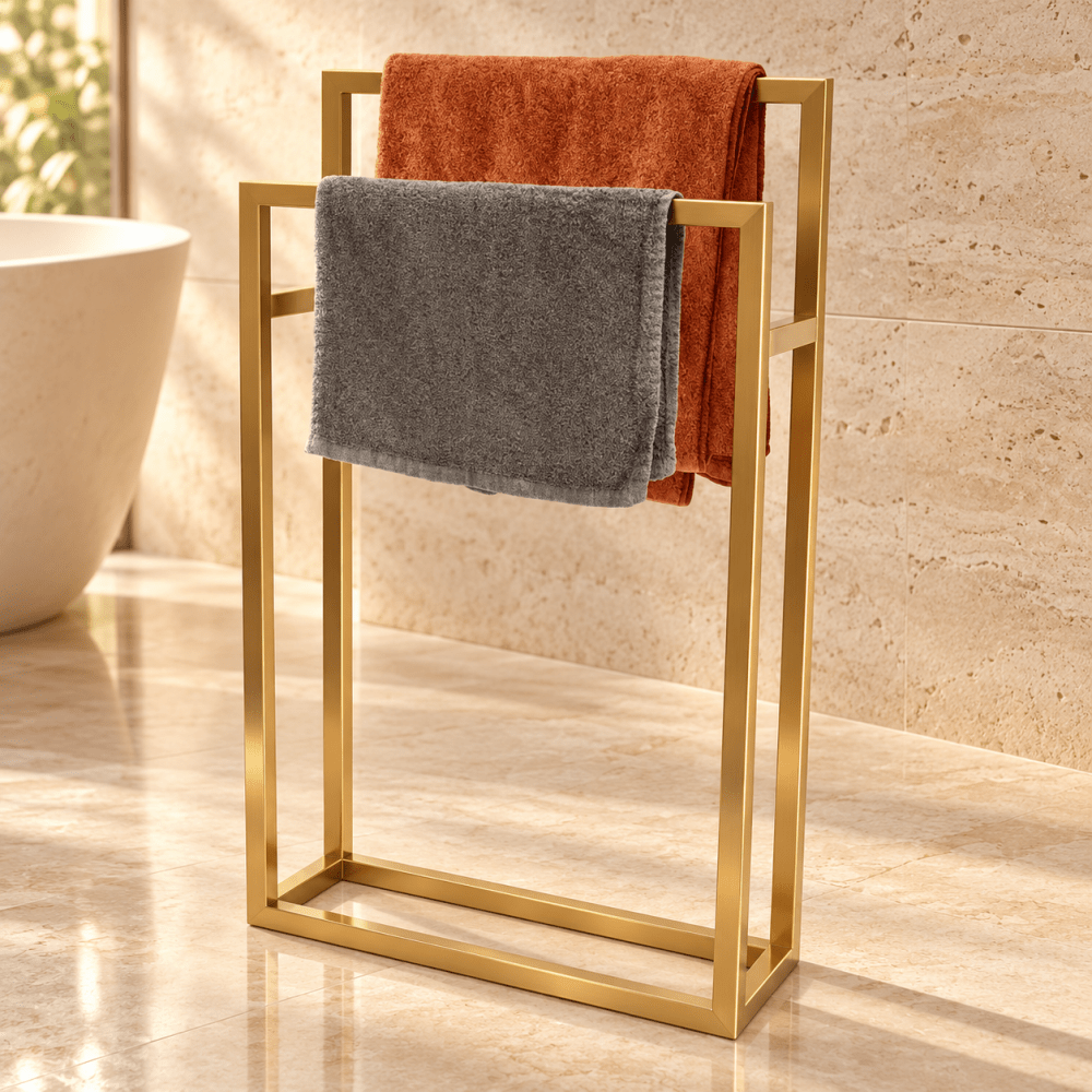 Bathroom Towel Rack - myhomestore.com.pk