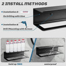 Bathroom Towel Rack Shelve - myhomestore.com.pk