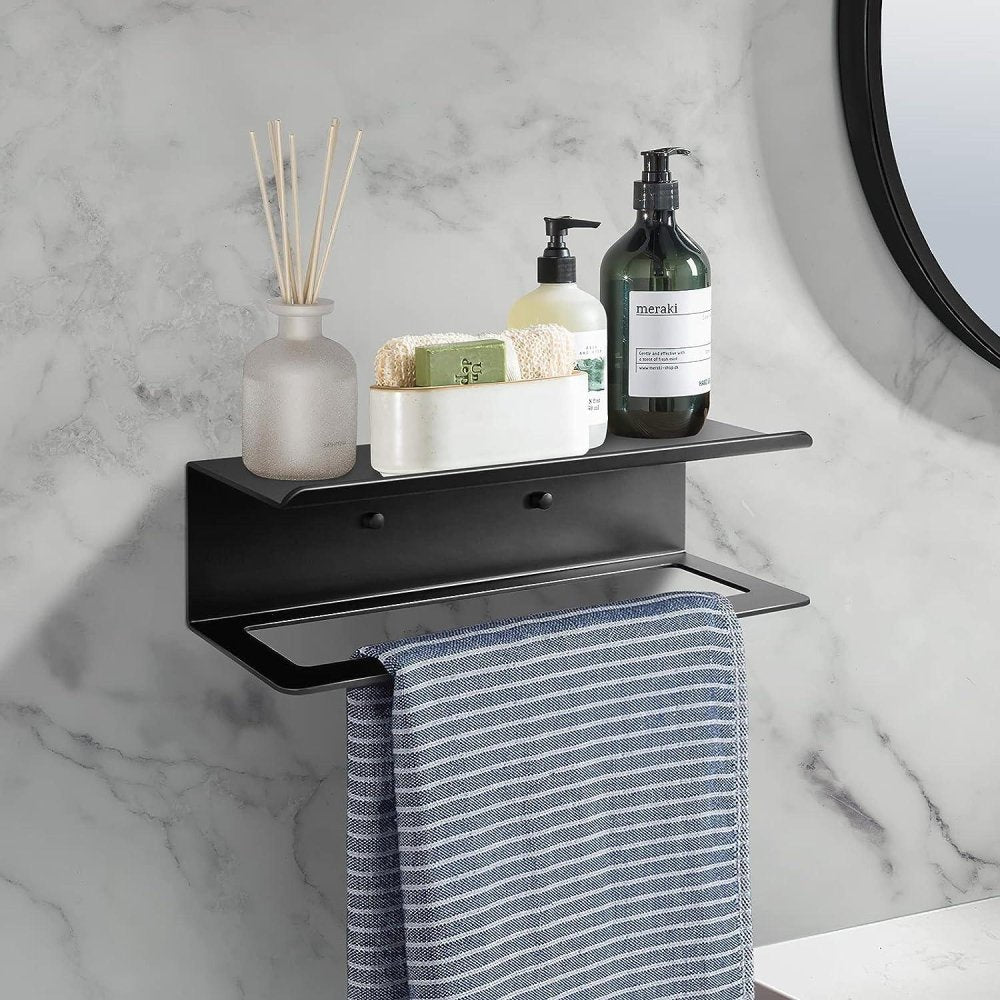 Bathroom Towel Rack Shelve - myhomestore.com.pk