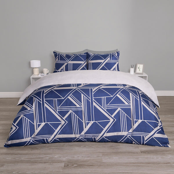 Abstract Geo Printed Bedsheet