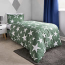 Star Printed Bedsheet (3pcs) - myhomestore.com.pk