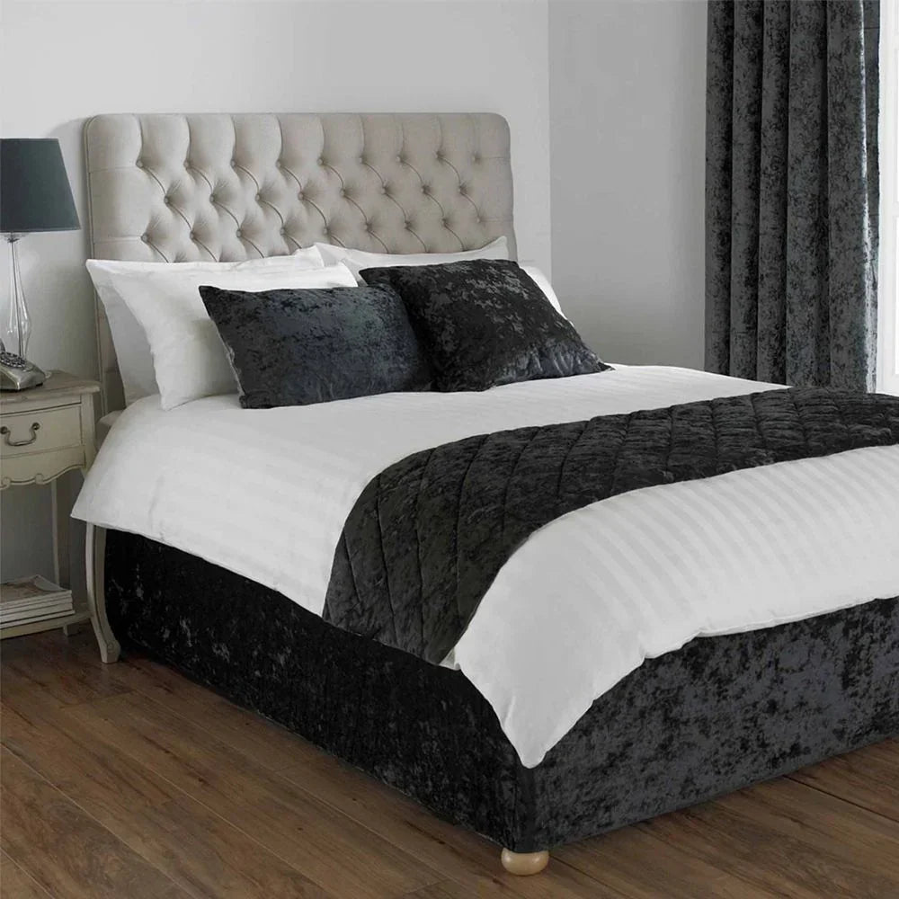 Bed Runner Black - myhomestore.com.pk