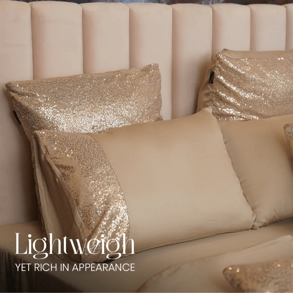 Beige Bridal Bedding Set Opulence - myhomestore.com.pk