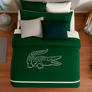 Big Lacoste Embroidery Duvet Set - myhomestore.com.pk