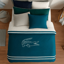 Big Lacoste Embroidery Duvet Set - myhomestore.com.pk