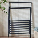Black Folding Towel Rack - myhomestore.com.pk