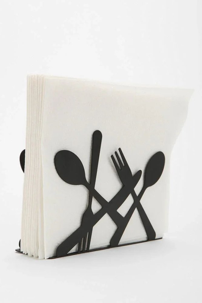 Black Napkin holder - myhomestore.com.pk