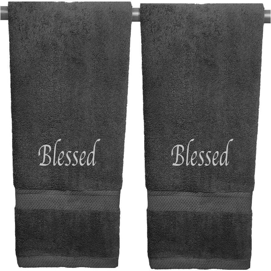 Blessed (Set of 2 Bath Towels) for Bathroom - myhomestore.com.pk