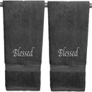 Blessed (Set of 2 Bath Towels) for Bathroom - myhomestore.com.pk